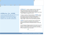 Desktop Screenshot of agmarine.com